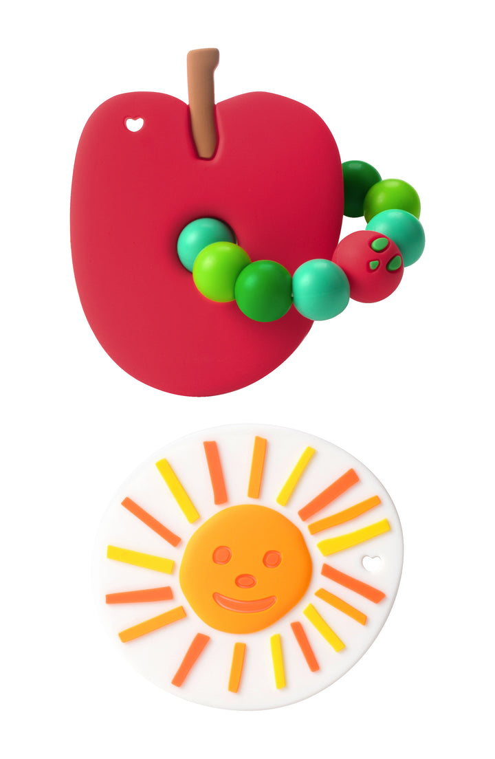 Eric Carle Teether Set | Apple and Sun