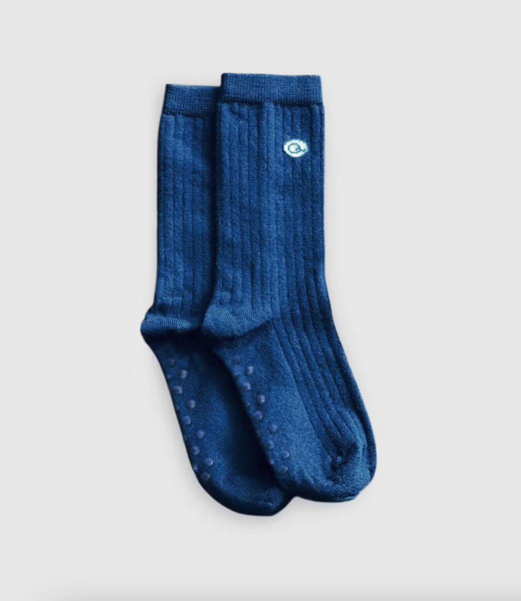 Merino Wool Light Weight Kids Socks Fall-Winter | Navy 1-2 Years