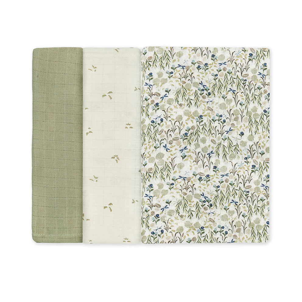 Avery Row Muslin Squares Set of 3