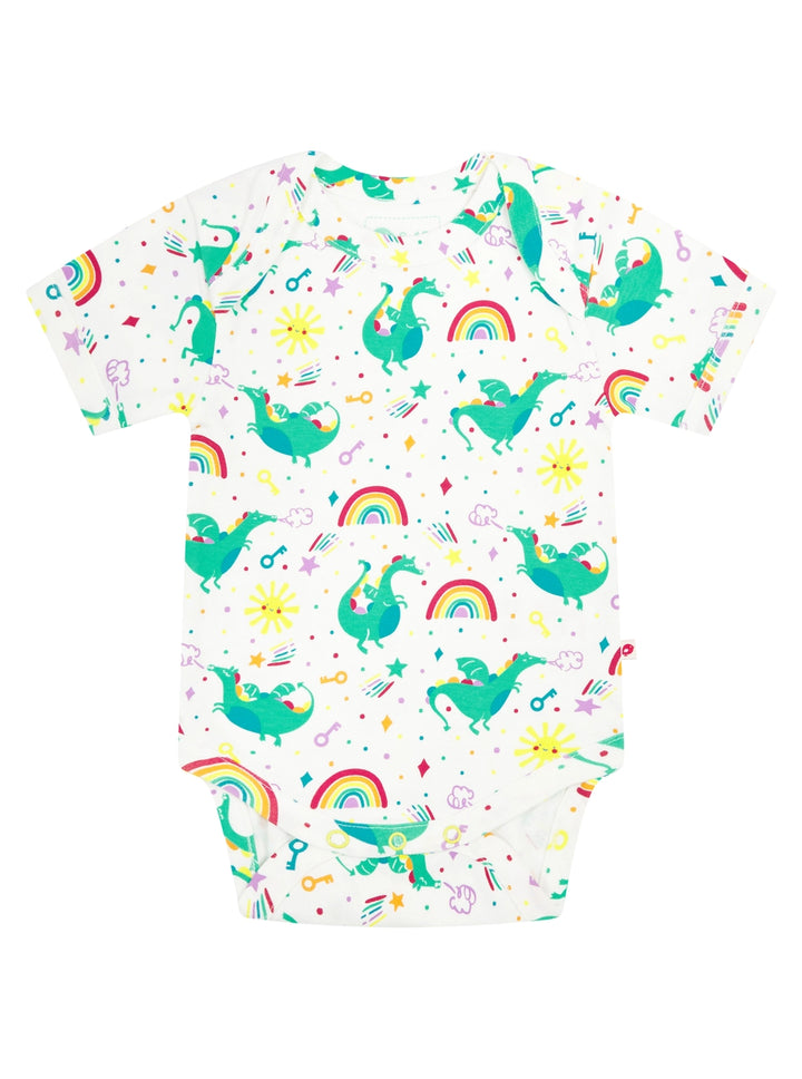 Rainbow Dragon Baby Bodysuit | Singles
