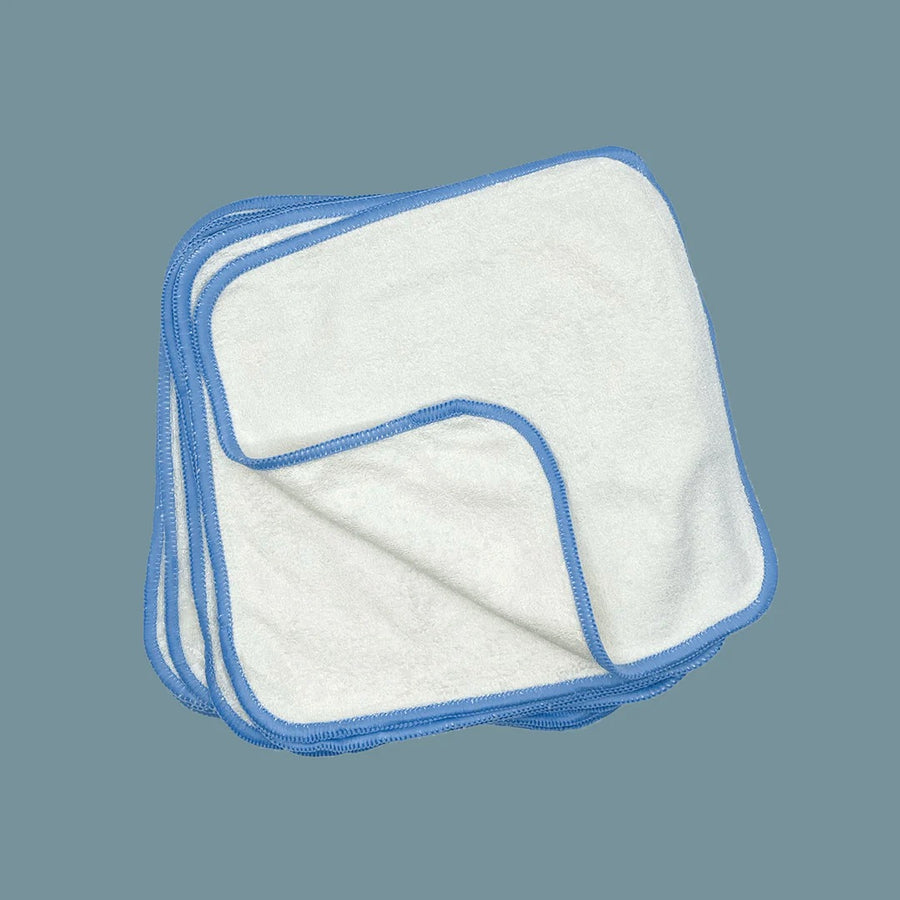 8" Bamboo Terry Wipes (10 Pack)