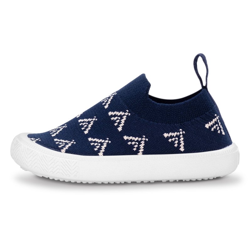 Jan & Jul Graphic Knit Shoes | Khaki Stripes Size 12 & 13