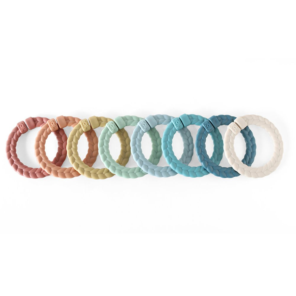 Bitzy Bespoke Itzy Rings™ Linking Ring Set Rainbow