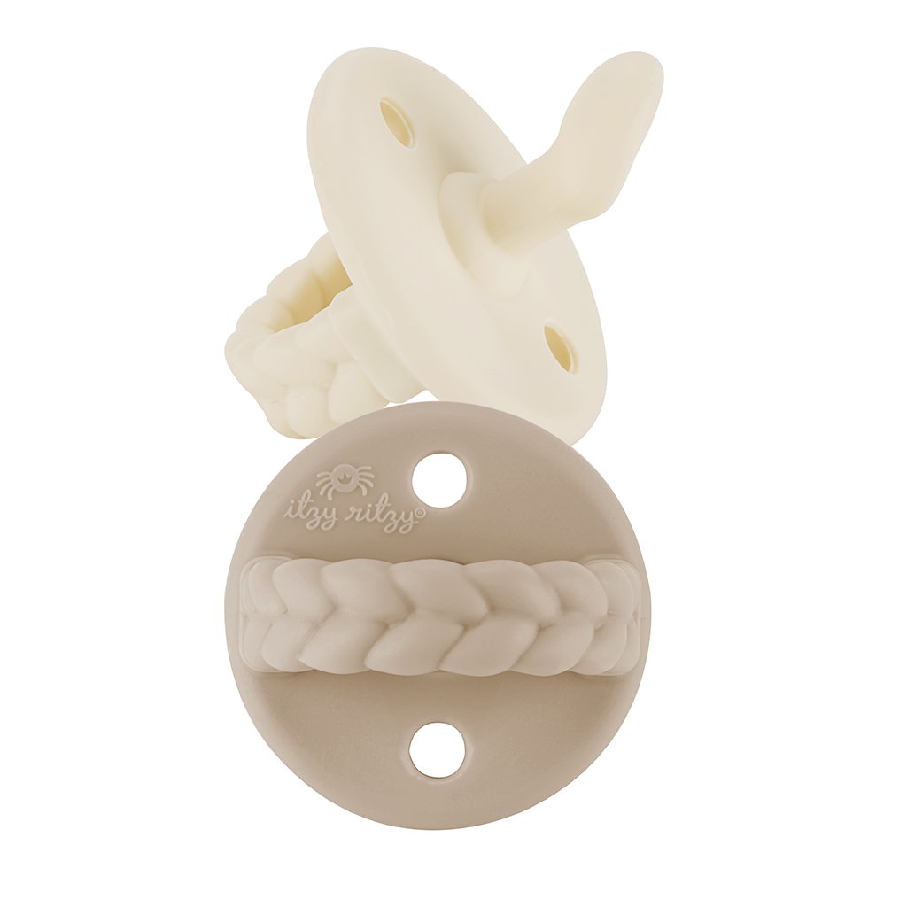 Cream Sweetie Soother™ Orthodontic Pacifier 2 Pack