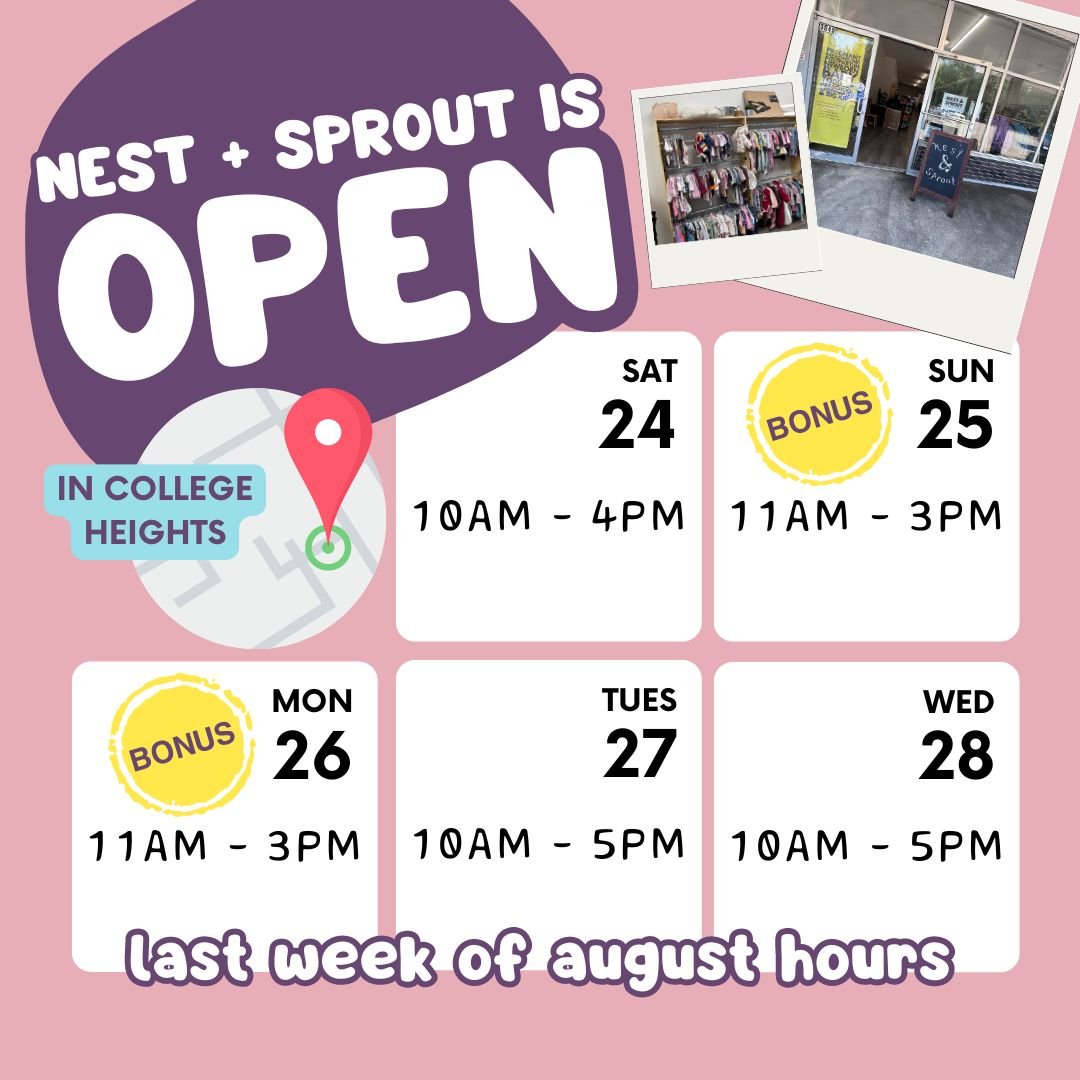 Nest + Sprout is Open in College Heights, Prince George - Nest and Sprout