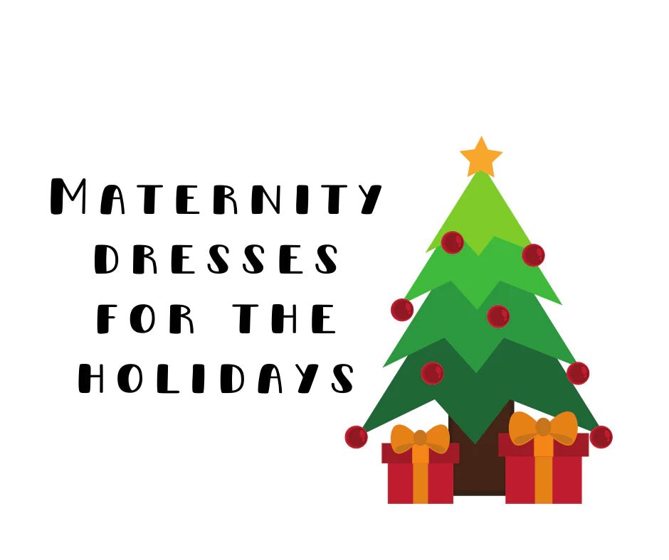 5 Maternity Dresses for the Holidays - Nest and Sprout