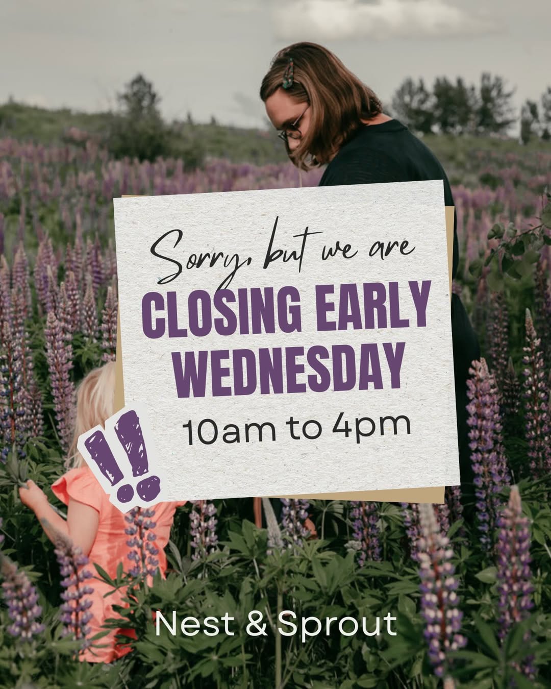 Closing at 4pm Feb 18, 2026