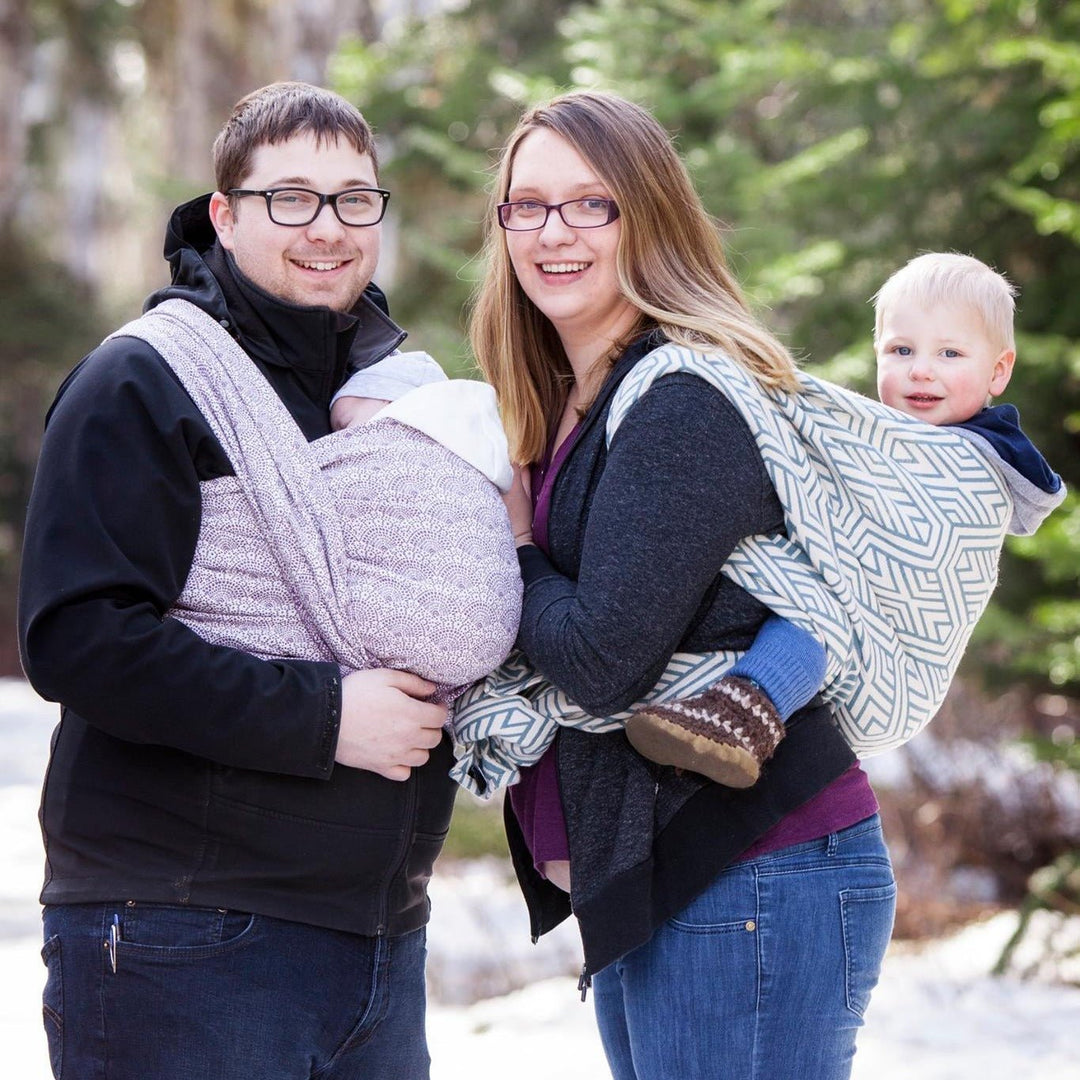 Babywearing Alternatives - My Story about Woven Wraps - Nest and Sprout