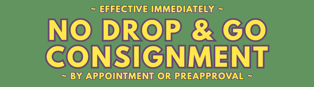 Consignment at Nest & Sprout: We're Going Appointment-Only (And Here's Why) - Nest and Sprout