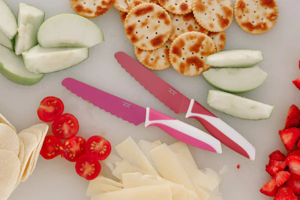 Cut Food, Not Fingers: The Kiddikutter Child Safe Knife is Back in Stock at Nest & Sprout!