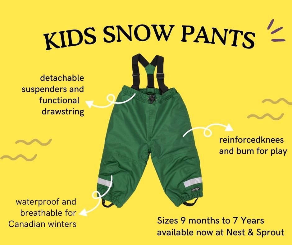 Villervalla Snow Pants: Your Child's Perfect Winter Companion - Nest and Sprout