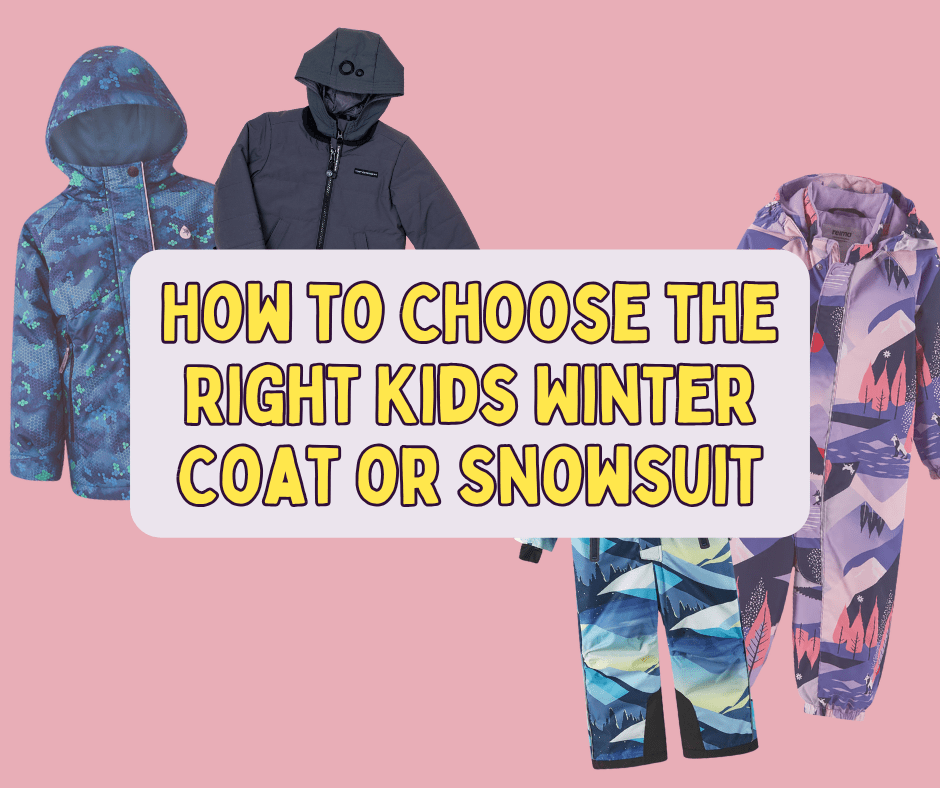How to Choose the Right Kids’ Winter Coat or Snowsuit in Canada (2025 Updated) - Nest and Sprout