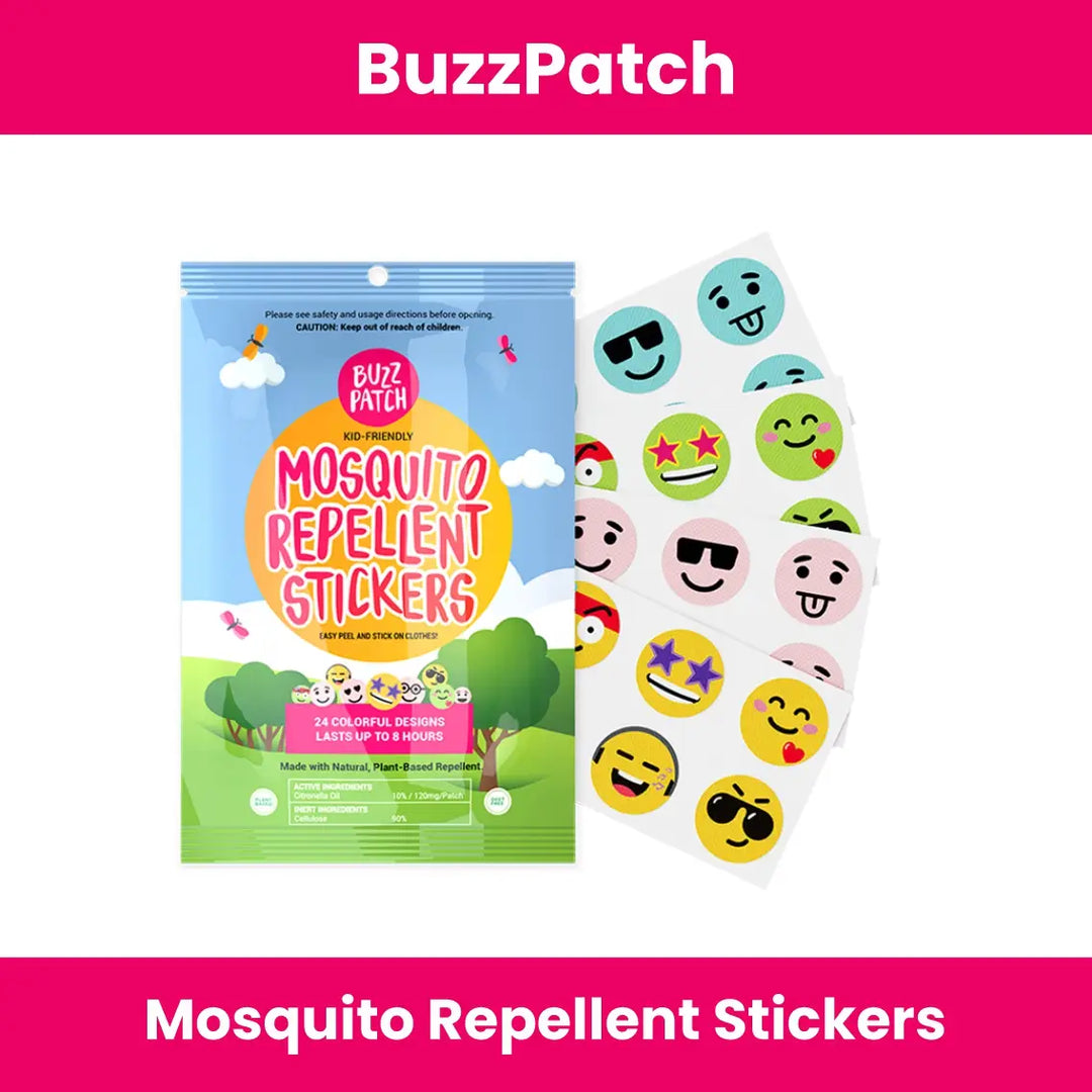 Keep Your Kids Safe from Mosquito Bites with BuzzPatch!