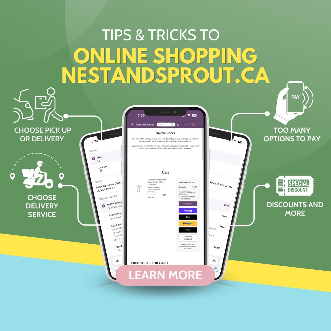 Tips & Tricks for Online Shopping with Nest & Sprout - Nest and Sprout