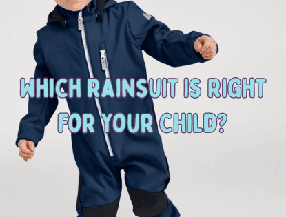 Which Rainsuit Is Right for Your Child? - Nest and Sprout