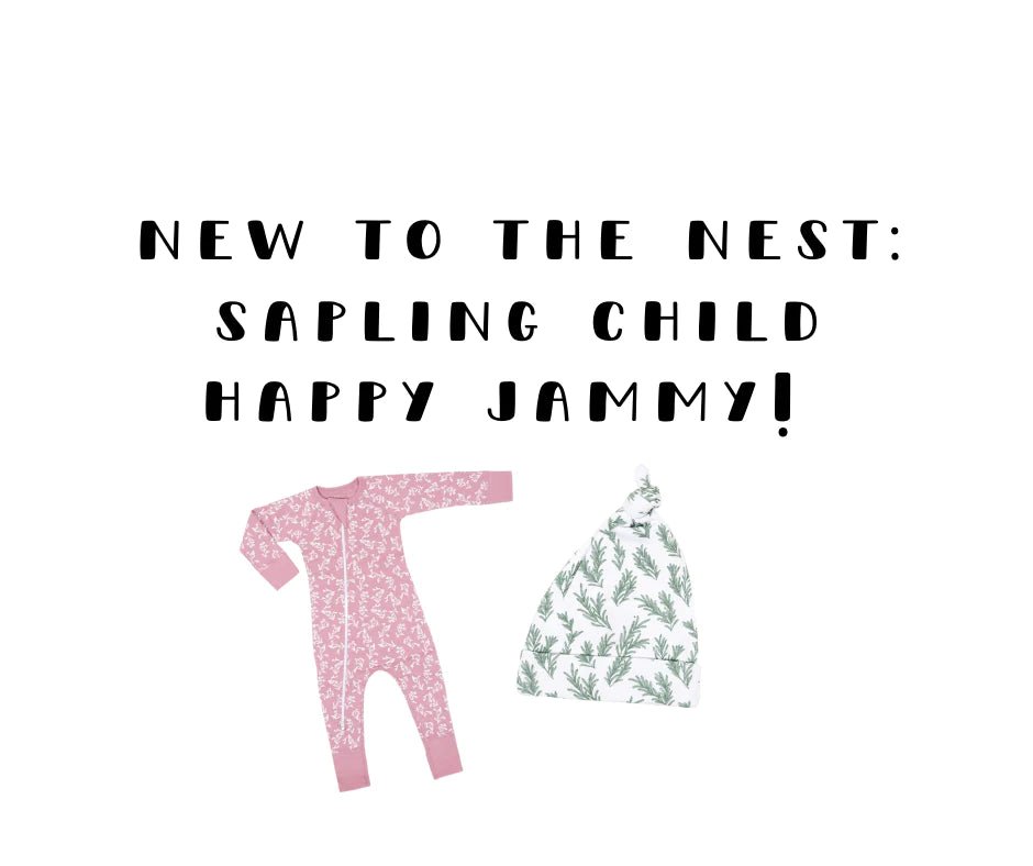 New Product: Sapling Child Happy Jammy - Nest and Sprout
