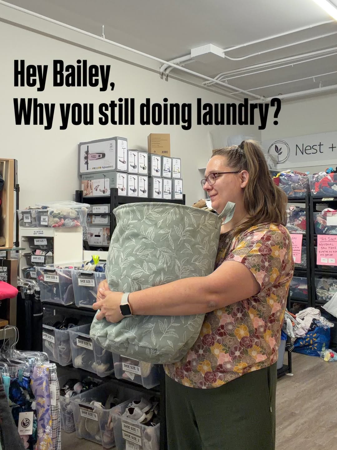 We're Still Doing Laundry - Nest and Sprout