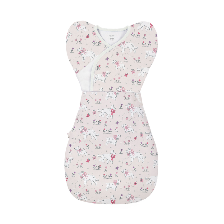 Nest Designs Startle Stop 0.5 TOG Sleep Bag | 0-6 Months in Doggie Meadow