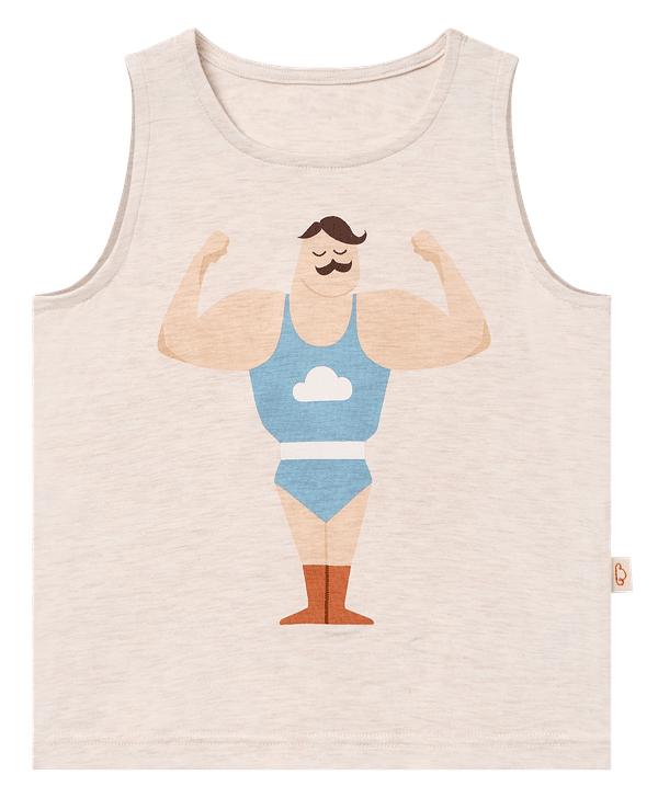 Petit Revery Tank Top - Nimbus Cloud - Nest and Sprout - Petit Revery