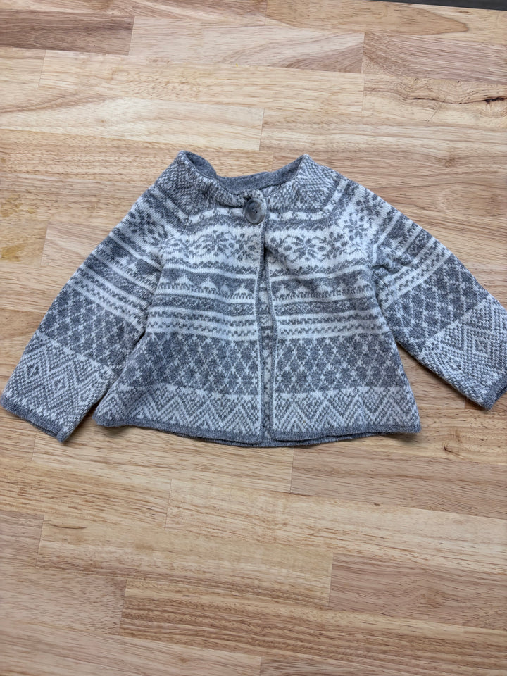 H&M Holiday Knit Sweater 4-6 Months