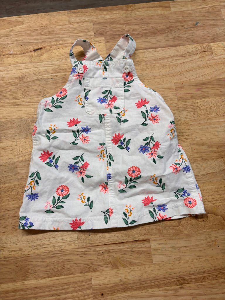 Carters Jumper Overalls – Size 12M Floral Print