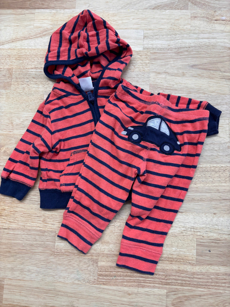 Carter’s NB Two-Piece Set – Red/Navy