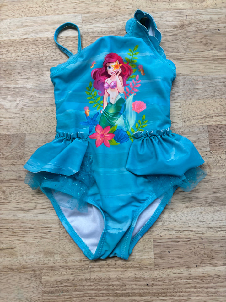 Disney Ariel One-Shoulder Swimsuit | 2T