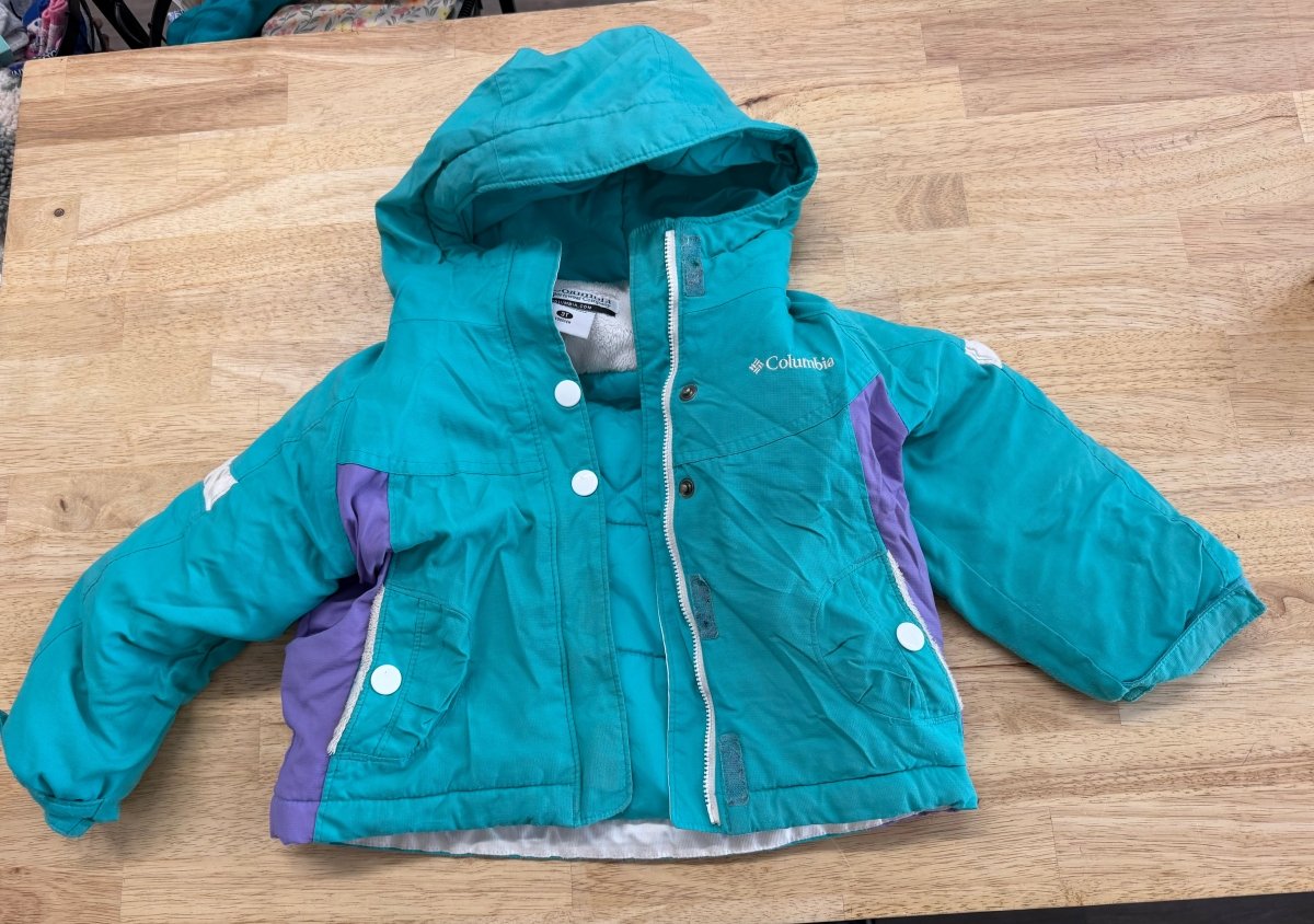 Columbia Blue & Purple Jacket – 3T | Play - Nest and Sprout-Consignment