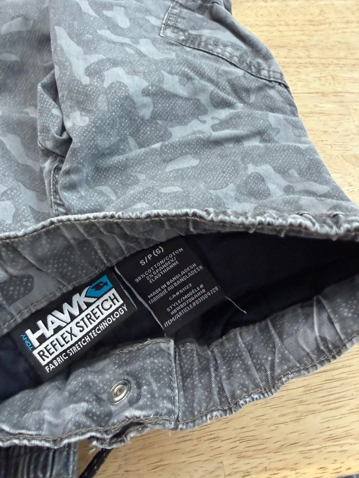 Hawk Reflex Pants – Size 6 | Grey Camo Stretch - Nest and Sprout - Consignment