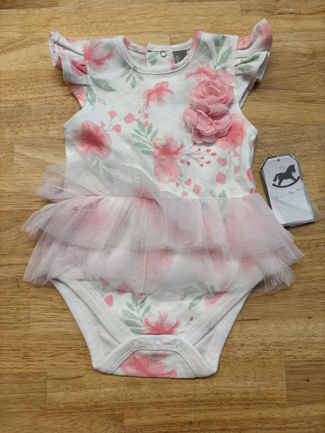 Rockabye Baby Boutique Dress Bodysuit NWT 3-6M