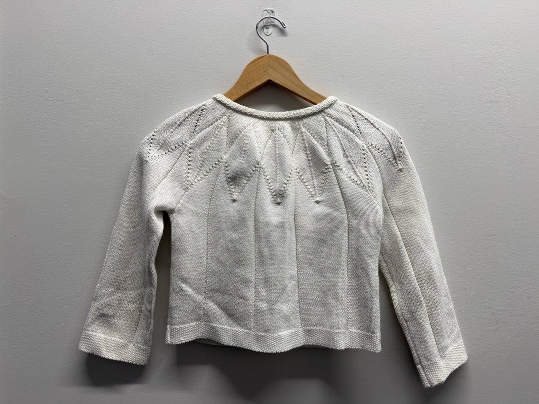Tea Collection Cream Button Cardigan – 8