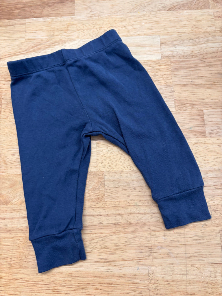 Pekkle Leggings – Size 3M (Blue, Like New)