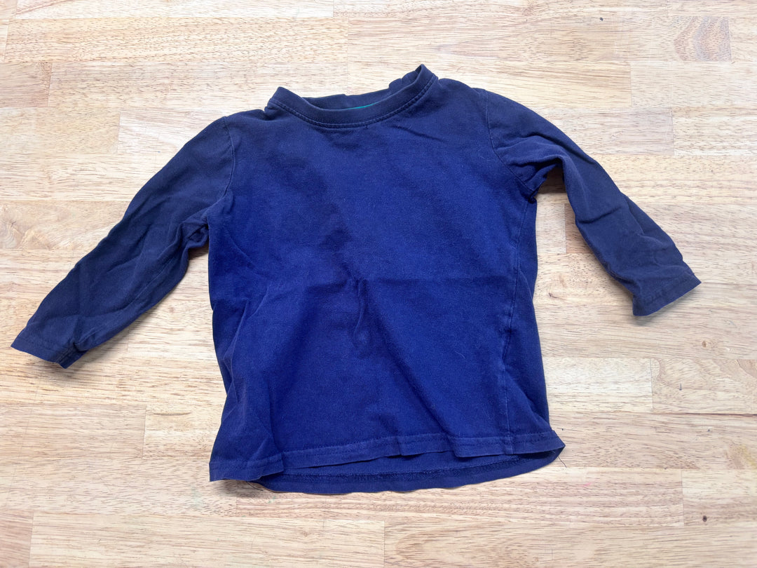 Emerson Size 1 (Up to 18M) Blue Long Sleeve Top imperfect