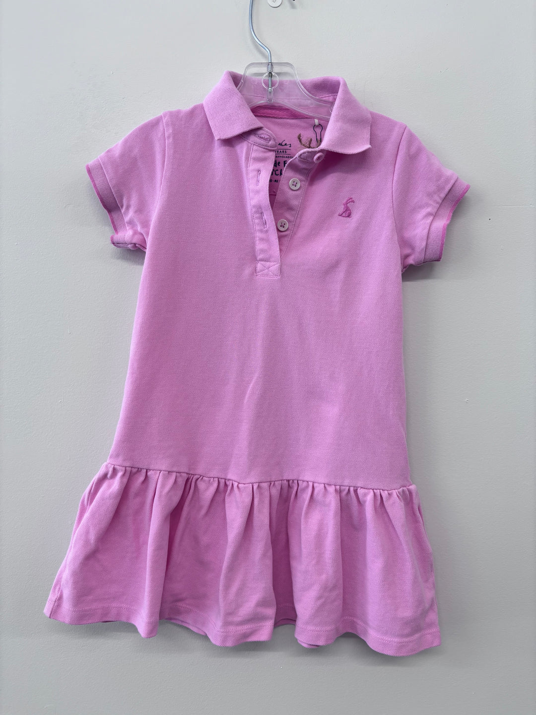 Joules 4 Years Dress, Pink Clearance