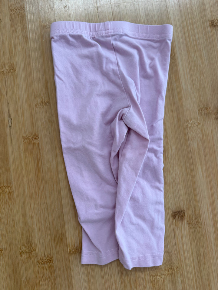 Souris Mini Light Pink & White Stripe Legging – 3Y