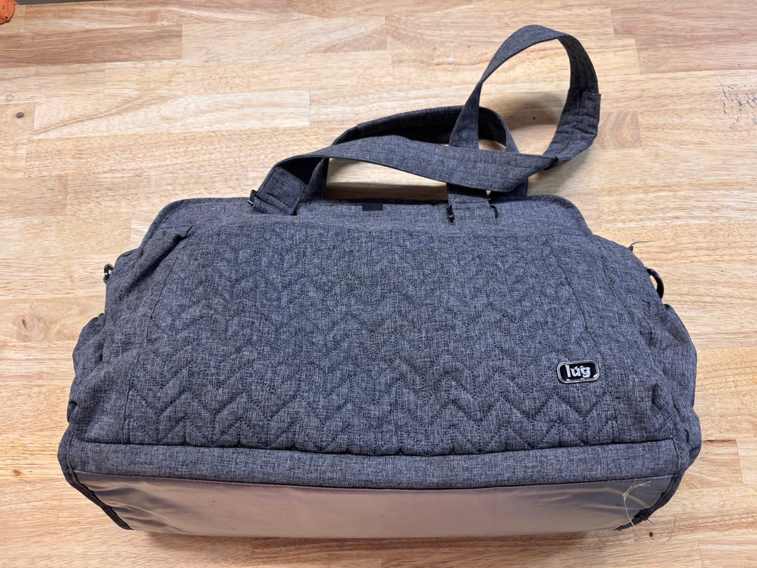 LUG Tote-Style Diaper Bag with Accessories