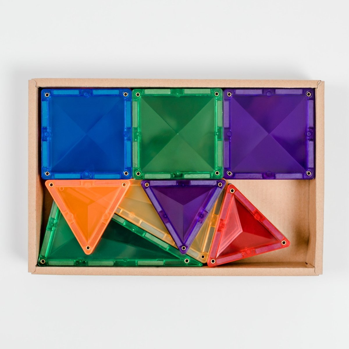 Connetix Rainbow Mini Pack, 24 Pieces - Nest and Sprout - Connetix