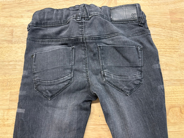 Mexx Size 9/134cm Black Denim Pants