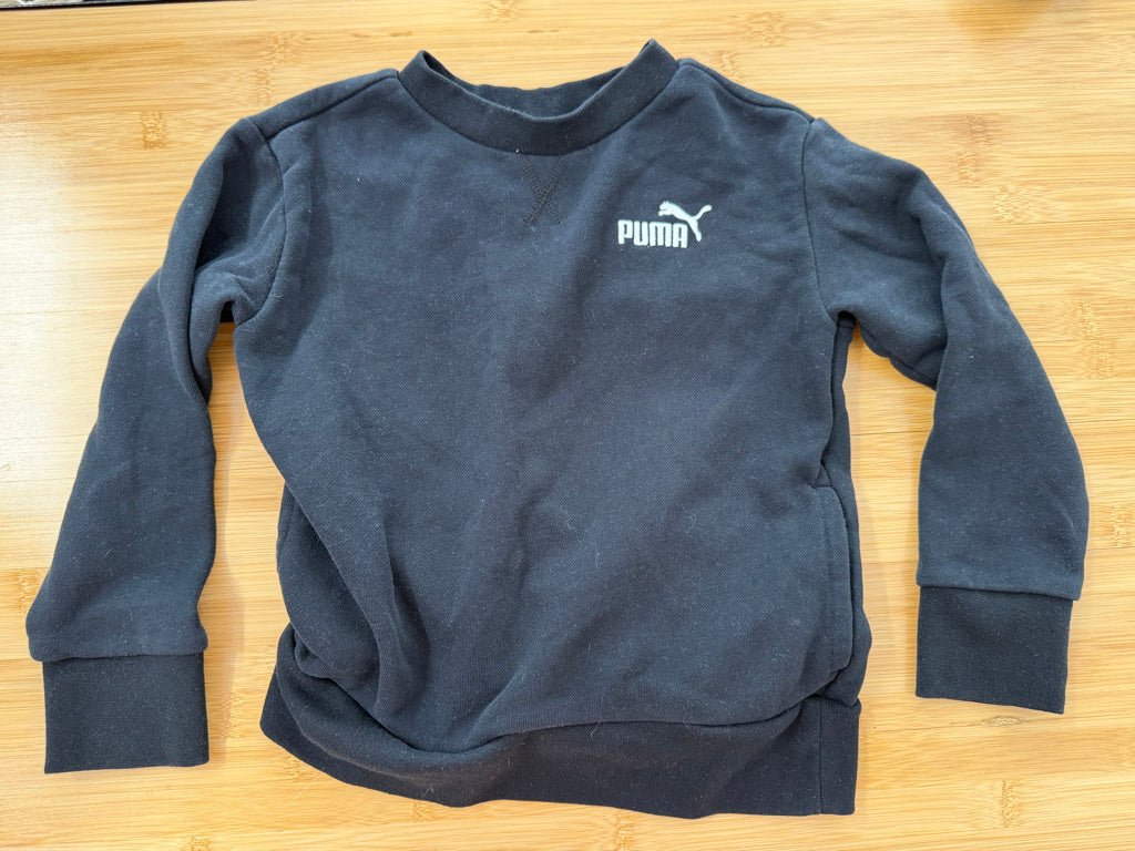 Puma Sweatshirt – 5 | Black - Nest and Sprout-Consignment