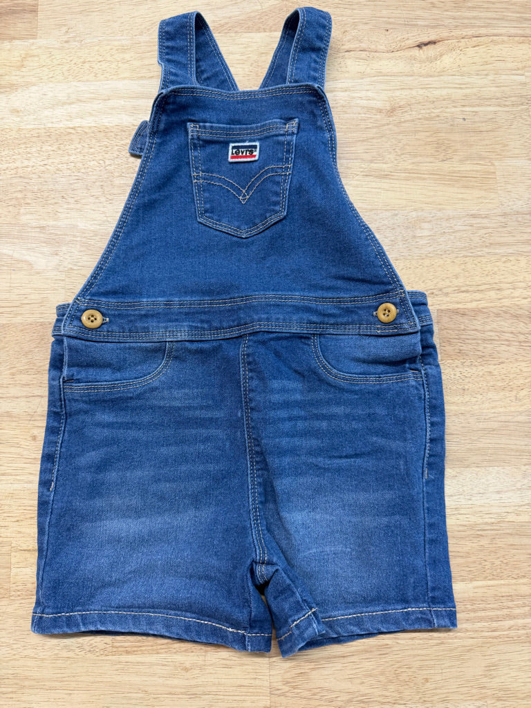 Levi's Short Denim Overalls – 3T | Soft Denim Button