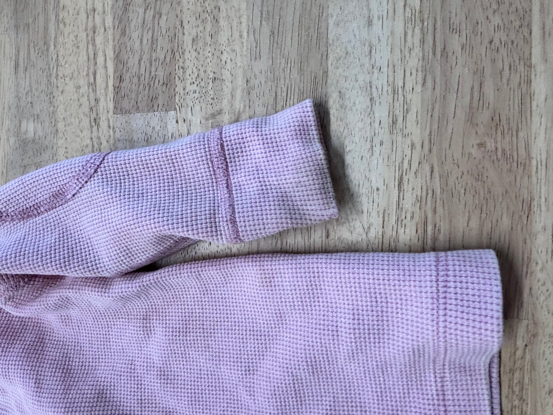 Sapling Child Waffle LS Top Pink 6–12M