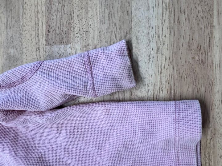 Sapling Child Waffle LS Top Pink 6–12M