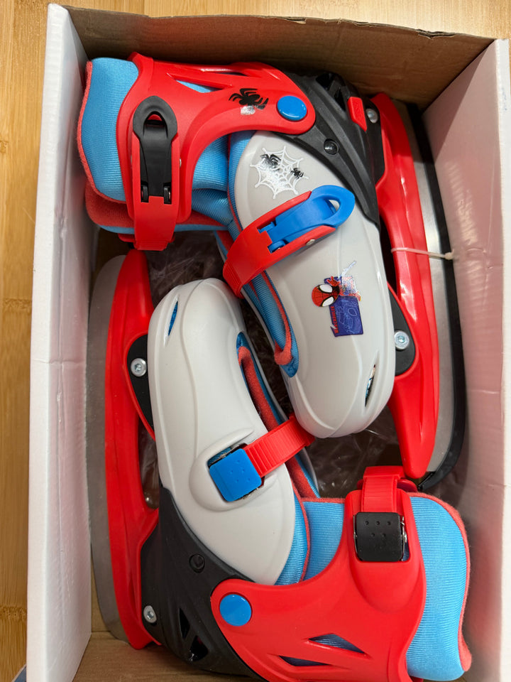 Marvel Spidey & Amazing Friends Adjustable Ice Skates – Y12–2 | New in Package