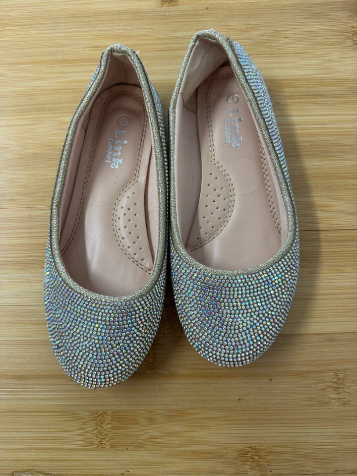 Link Sequin Sparkle Flats – Youth 1 | Play - Nest and Sprout-Consignment