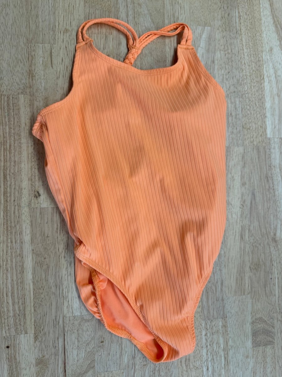George One Piece Swimsuit – 10/12 | Crimson - Nest and Sprout-Consignment