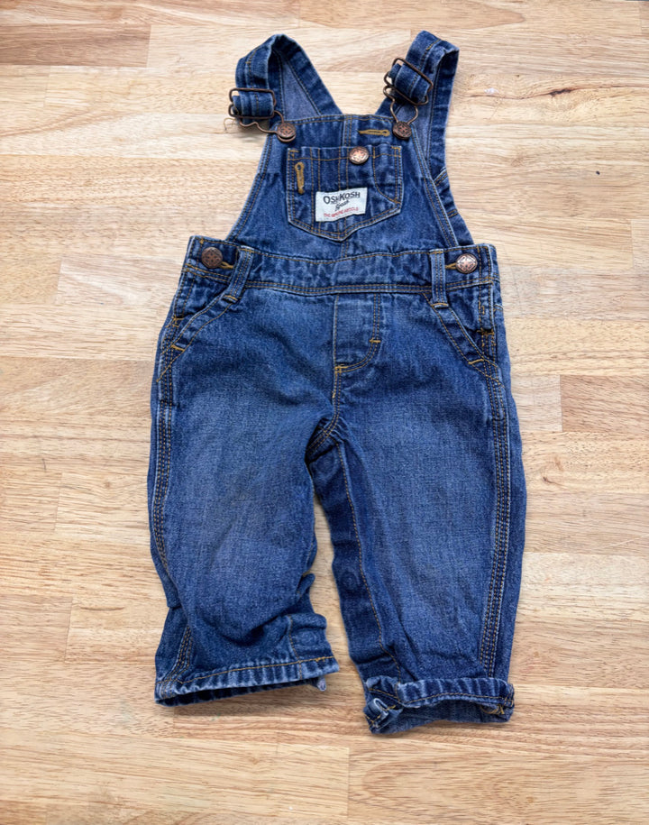 OshKosh 6M Denim Overalls
