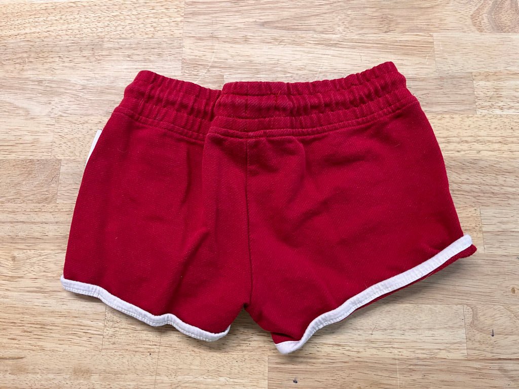 Canadiana Size 6 Red Shorts - Nest and Sprout - Consignment