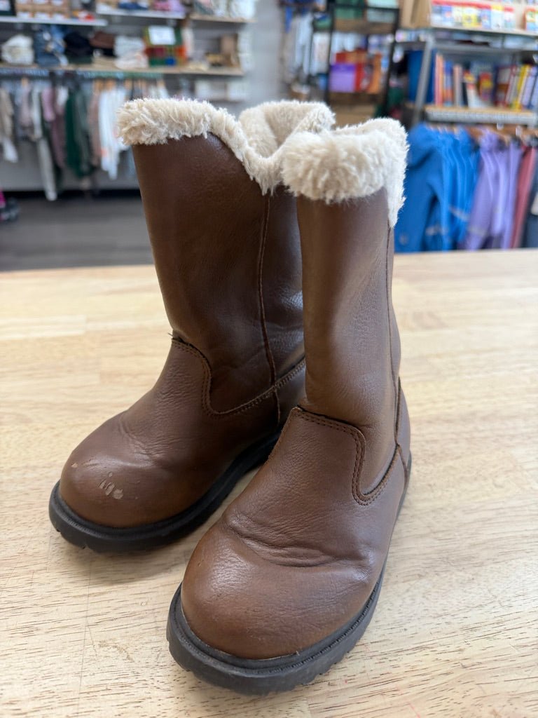 Joe Fresh Fleece Lined Boots Brown | Size 10 - Nest and Sprout - Consignment