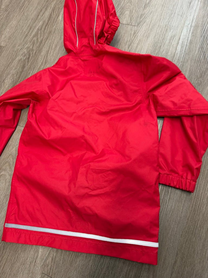 MEC Heritage Reflective Rain Jacket – Youth 8 | Red Unlined - Nest and Sprout-Consignment