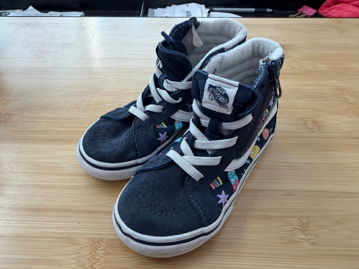 Vans Sneakers – 10 | Blue Canvas Space Print